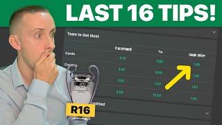 Champions League Predictions & Betting Tips (LAST 16!!)