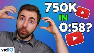 How I Got 750K Views in 58 Seconds from YouTube Shorts