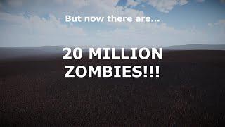 20 Million Zombies!!! Can Nukes & Chuck Norris Save the Heroes This Time? | RTX3090