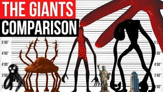 Trevor Henderson Giants | Size Comparison