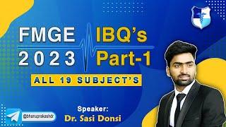 Image Based Session For Upcoming FMGe Exam By Dr Sasi Donsi Part-1