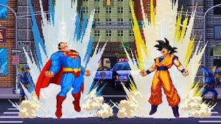 GOKU VS SUPERMAN! THE MOST EPIC FIGHT EVER!