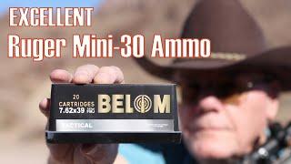 I Found Brass Case Ammo That My Ruger Mini-30 Really Loves - Belom 7.62x39 Shooting Review