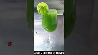 Healthy Drink in Tamil | Greenapple Cucumber juice by Chef Anbu #shorts #healthydrink #applejuice