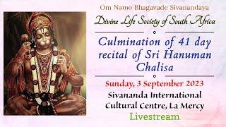 Culmination of 41 Day Sri Hanuman Chalisa Recital