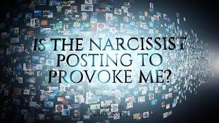 Is the Narcissist Posting to Provoke Me?