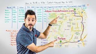 How to Build a Killer Content → Keyword Map for SEO - Whiteboard Friday