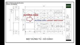 HƯỚNG DẪN SỬ DỤNG LAYOUT SKETCHUP - ĐƠN GIẢN - NHANH GỌN