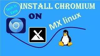 mxlinux install chromium