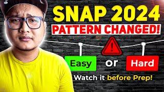 Snap Exam Pattern Changed?| Eligibility | Expected Cut Off | Top Colleges | MBA exam 2025