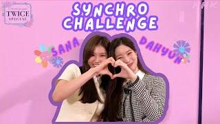 TWICE SANA x DAHYUN (SAIDA) Synchro Challenge Interview (engsub)