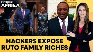 Kenya: Cyberattack Exposes Ruto, Kenyatta Families Business Dealings | Firstpost Africa | N18G