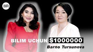 Yiliga 100.000$ bilimim uchun sarflayman-Barno Tursunova | BR_Asoschi