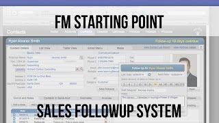 FileMaker Sales Followup System in FM Starting Point 4.1