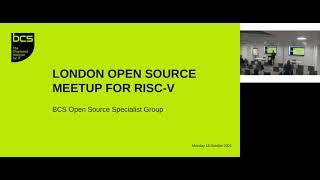 October 2021 - London Open Source Meetup for RISC-V Introduction