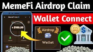 MemeFi Wallet Connect Kaise Kare || MemeFi New Update || How To Connect wallet in MemeFi Airdrop