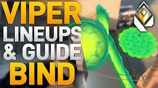 ULTIMATE Viper Lineups Guide For BIND 2023 - Post-Plant Lineups, One-Way, Setups & More