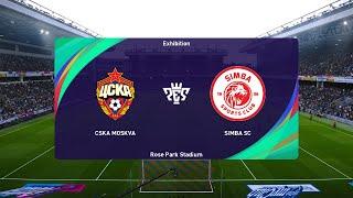 CSKA Moscow vs Simba SC (15/01/2023) Club Friendlies PES 2021