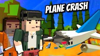 Surviving The Plane Crash | Simple Sandbox 2