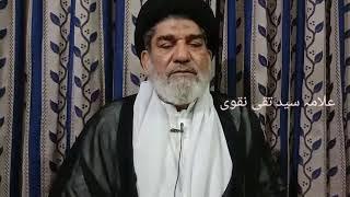 Alma syed Muhammad Taqi Naqvi ka Anjaman Khadman e QURAN  ki Khdmat Ki Tareef