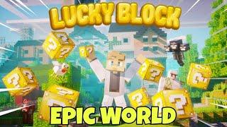 I Found Lucky Block In Minecraft | Lucky Block World | UJ Gamerz