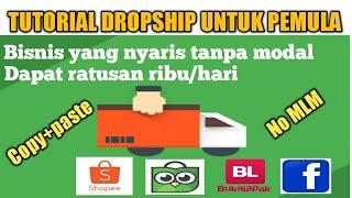 Tutorial dropship untuk pemula