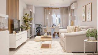 SMALL CHIC INSPIRED MODERN STYLE LIVINGROOM DECOR