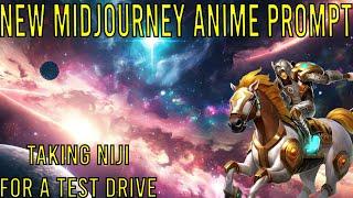 New Midjourney Anime Prompt, Niji, Released - Test Drive