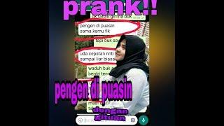 prank teks!mau ngeprank ibu kos wik wik malah di prank  wik wik jadi benaran