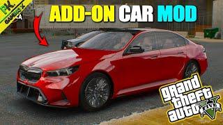 HOW TO ADD CARS IN GTA 5 | GTA 5 MODS 2024 | ADD-ON CAR MOD