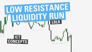 Low Resistance Liquidity Run - ICT Concepts