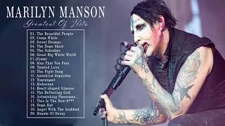 MARILYNMANSON GREATEST OF HITS ( FULL ALBUM) - BEST SONGS OF MARILYNMANSON  ( 2021 )