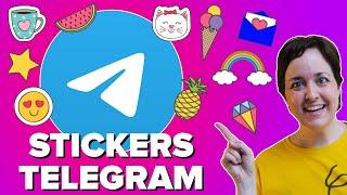 Cómo CREAR STICKERS de TELEGRAM personalizados