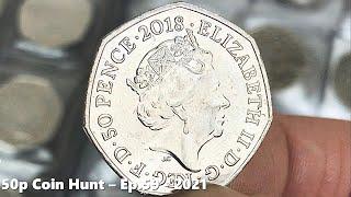 LUCKY 2018 FIND - SAVES THE DAY  | £100 50p COIN HUNT Book 1 Ep.59 - 2021