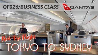 ️ Best crews ever on Qantas Business｜Tokyo to Sydney｜QF026