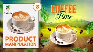 Product Poster Design | Product Manipulation in coreldraw | Photo Manipulation |