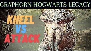 Kneel vs Attack - Graphorn Choice | Hogwarts Legacy