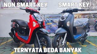 Perbedaan Honda Scoopy Terbaru type Smartkey dan Non Smartkey