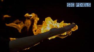 I Set my Dad's Hand on Fire in 4K and this happened! *NOT CLICKBAIT* - Amazing Super SlowMo 1000FPS