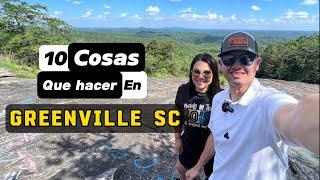 Conoce GREENVILLE SC | Aquí te dejamos 10 cosas que puedes hacer | si visitas esta hermosa ciudad 4K