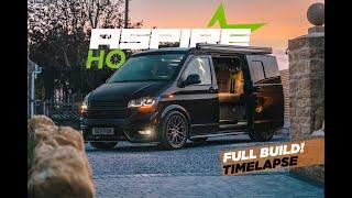 VW T6.1 Full Luxury Camper Conversion Build Timelapse!