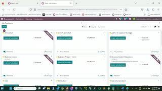 Odoo recruitment app website integration