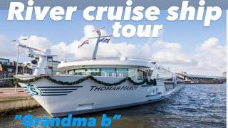 River cruise ship tour. Riviera travel Thomas Hardy