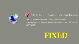 HOW TO FIX ERROR 0X80042302 WHILE ATTEMPTING TO RESTORE WINDOWS SYSTEM IMAGE