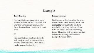 Conceptual frameworks in a Masters or Doctoral thesis