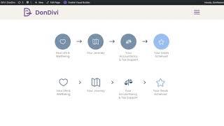 Process Steps with arrows in Divi (1) - DiviMenus