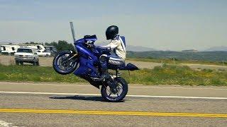 LOUD R6 Wheelies and Fly By