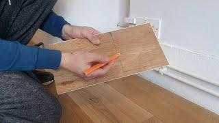 How To Cut Corner Borders In a Perfect Way #diy #shorts #flooring #howto #homeimprovement
