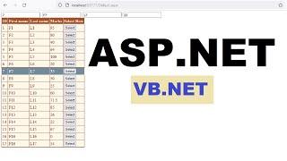 ASP. NET(VB.net): load data from database into gridview and get vaules selected row in textboxes.