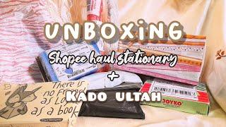 UNBOXING SHOPEE HAUL BARANG MURAH| KADO ULANG TAHUN